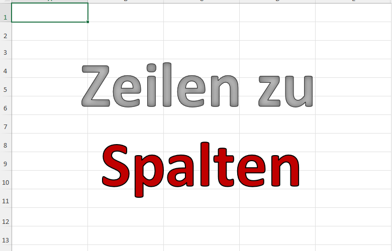 Von Zeilen Zu Spalten Mit Power Query | Der Tabellenexperte